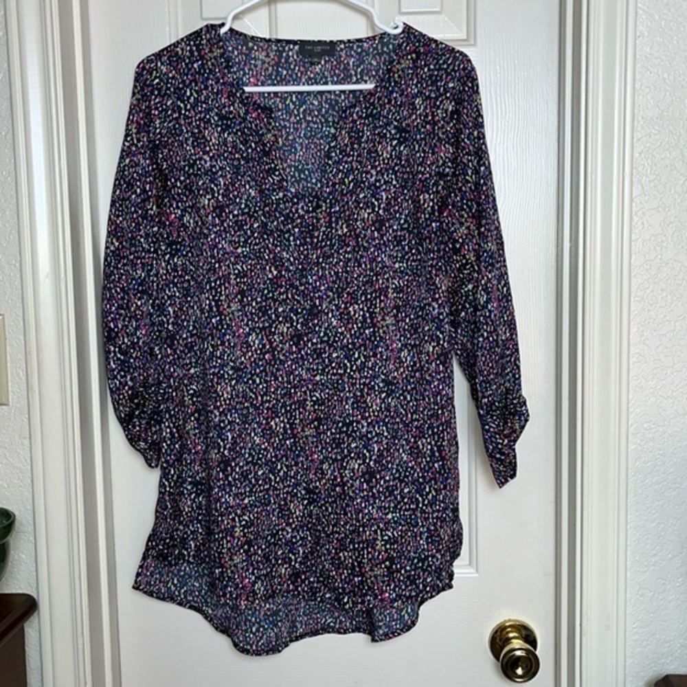 The Limited • Women’s Long Sleeve Multicolor Tunic • Size Medium - Picture 2 of 8
